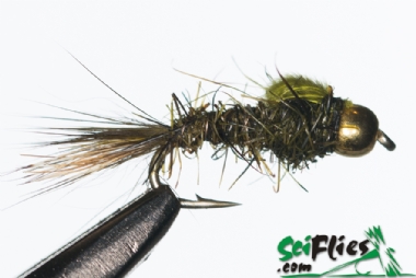 SCIENTIFIC FLIES GOLD RIBBED HARES EAR